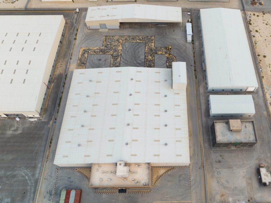 structural steel erection services in Saudi Arabia