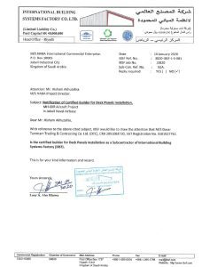 General Contracting Company in Saudi Arabia General Contracting Company in Saudi Arabia