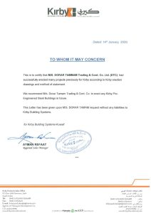 General Contracting Company in Saudi Arabia