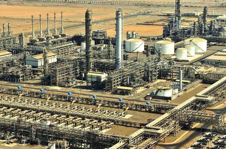 industrial construction in Saudi Arabia