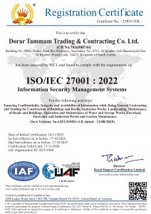ISO/IEC 27001:2022 Certification