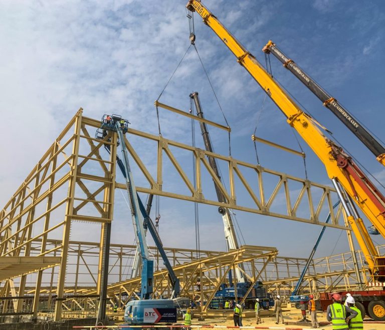 steel structure and erection