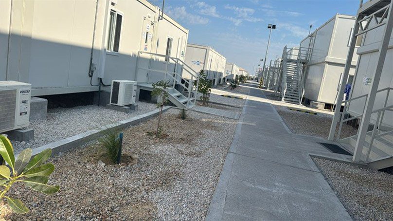 Camp Accommodation Specifications and Best Design for 1,000 People in Desert Environments