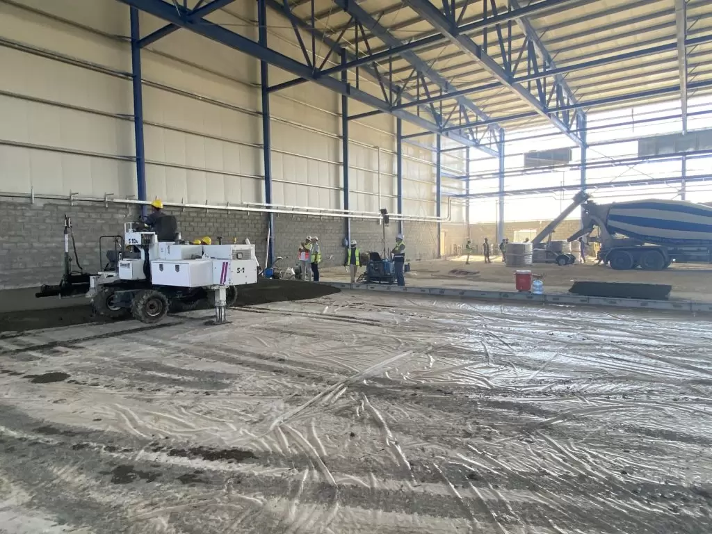 General Contracting Company in Saudi Arabia concrete flooring
