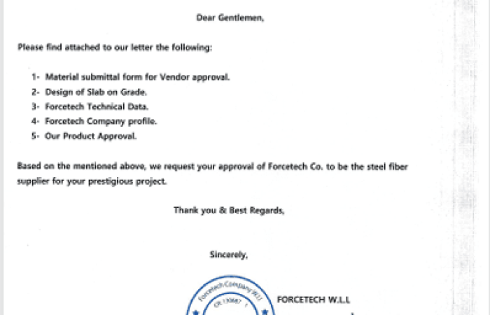 Steel Fiber Approval