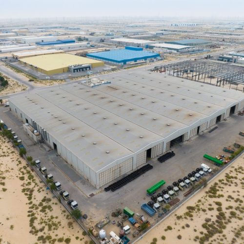 warehouse and industrial building technology Saudi Arabia