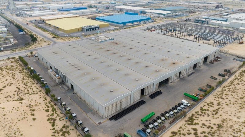 warehouse and industrial building technology Saudi Arabia