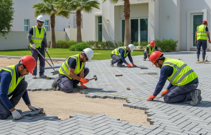 interlock and external works