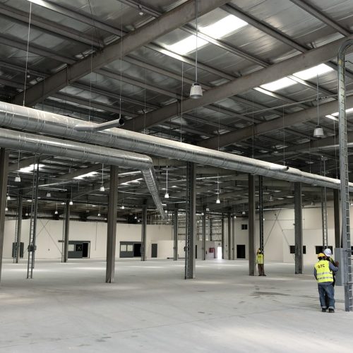 warehouse construction, warehouse construction method statement, steel structure erection, PEB warehouse construction, concrete foundation work, site preparation, excavation and backfilling, anchor bolts installation, base plates alignment, structural steel assembly, roof cladding installation, wall cladding panels, floor concrete finishing, laser screed flooring, vapor barrier installation, quality control in construction, inspection and test plan ITP, safety procedures at site, PPE safety equipment, welding procedure specification WPS, torque test for bolts, concrete cube test, construction sequence, warehouse finishing works, external works construction, stormwater drainage system, warehouse landscaping, project handover documentation, as-built drawings, HSE compliance, Saudi Building Code, ASTM standards, ACI concrete standards, warehouse roofing system, industrial warehouse construction, pre-engineered building erection, construction site management, QA/QC documentation, material testing reports, project safety plan, toolbox talk, warehouse floor curing, construction supervision, DTC warehouse projects, industrial building construction Saudi Arabia