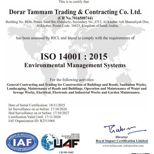 ISO 14001:2015 Environmental Management System