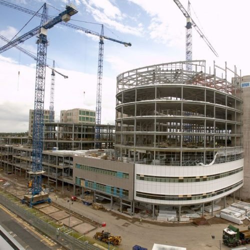 Picture By www.edwardmoss.co.uk 07766250970
Please credit Edward Moss Photography.
QE Hospital Inside Out July 2007
Building of new superhospital
