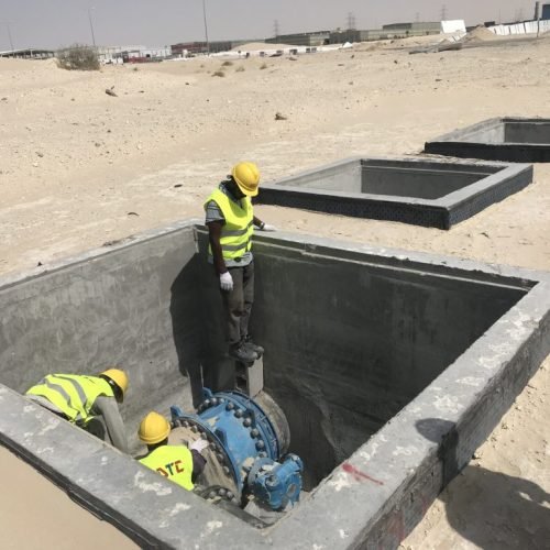 مقاول مشاريع بنية تحتية دي تي سي (262)